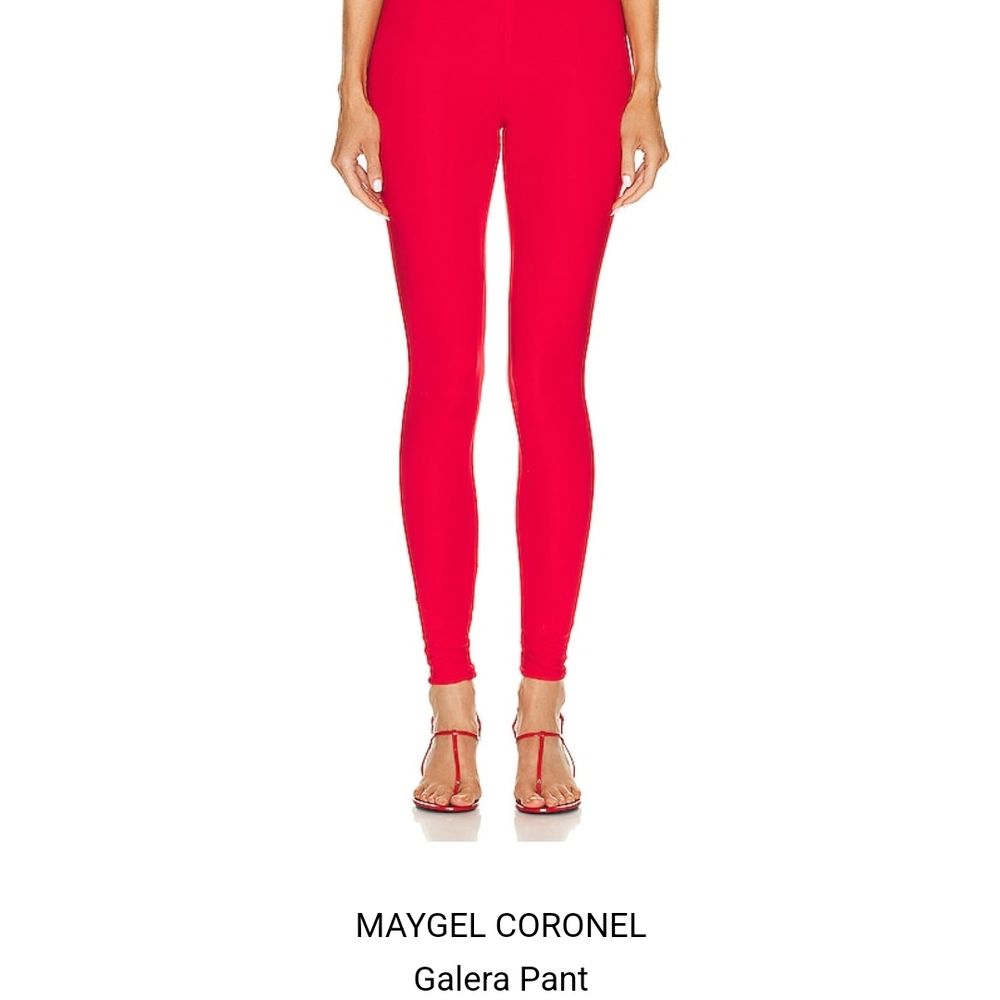 NWT Maygel Colonel Red Galera Pant